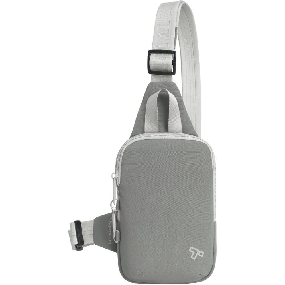 Men's Granite Anti-Theft The Voyages Compact Sling Imported Polyester Zipper